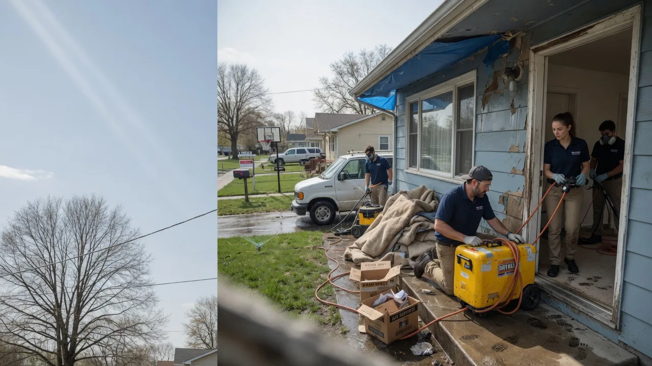 Basement Flood Cleanup in Cairo, OH near me